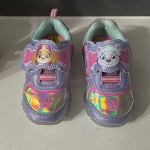 Paw Patrol Skye and Everest light up sneaker